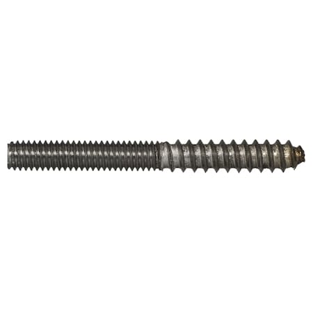 Midwest Fastener 5/16 in Thread to 5/16"-18 Thread, 100 PK Steel, Plain Finish 08452